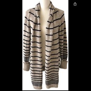 Bcbg open knit cardigan